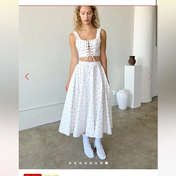 Lisa Says Gah Sangria Skirt - Picture 4 of 14